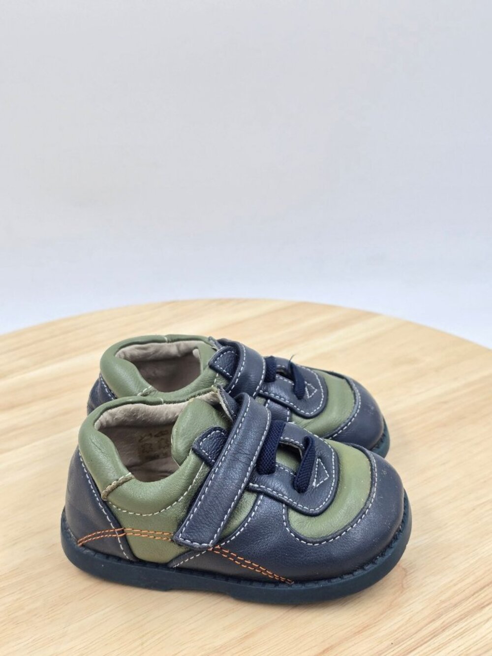See Kai Run Toddler Boy Leather Walking Shoes sz 4